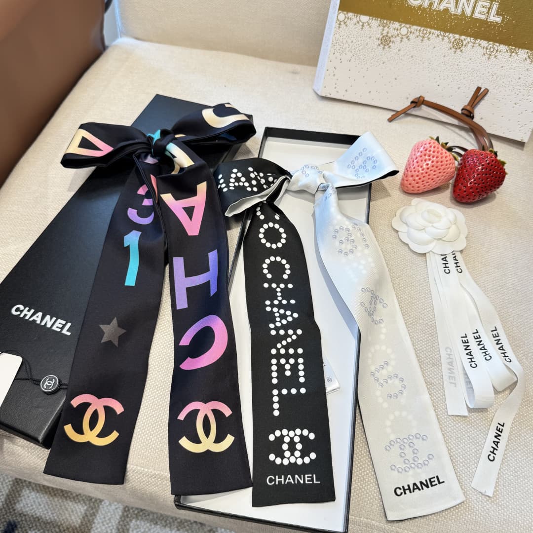 Chanel Small Silk Scarf